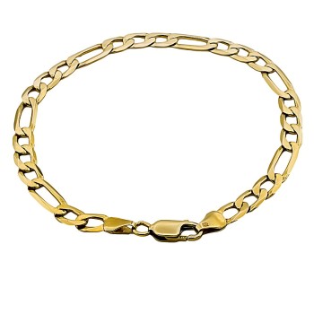 9ct Gold 5g 8 inch Figaro Bracelet